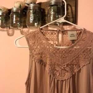 “Dusty Mauve” Sleeveless Top